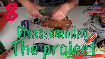 Disassembling autonomous car with arduino