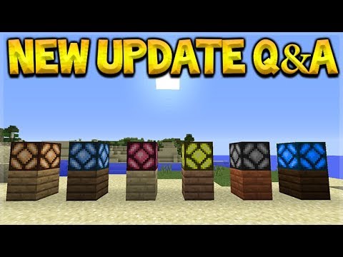 Minecraft Update New Coloured Redstone Lamps Expert Mode Q A Youtube