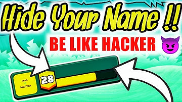 Tips & Tricks - Mini Militia | Invisible Name !! Pro player | MOD MILITIA #MINI_MILITIA #TIPS_TRICKS