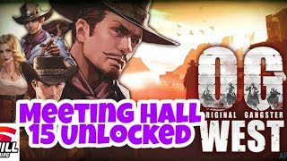 OG West | Meeting Hall 15 Unlocked screenshot 1