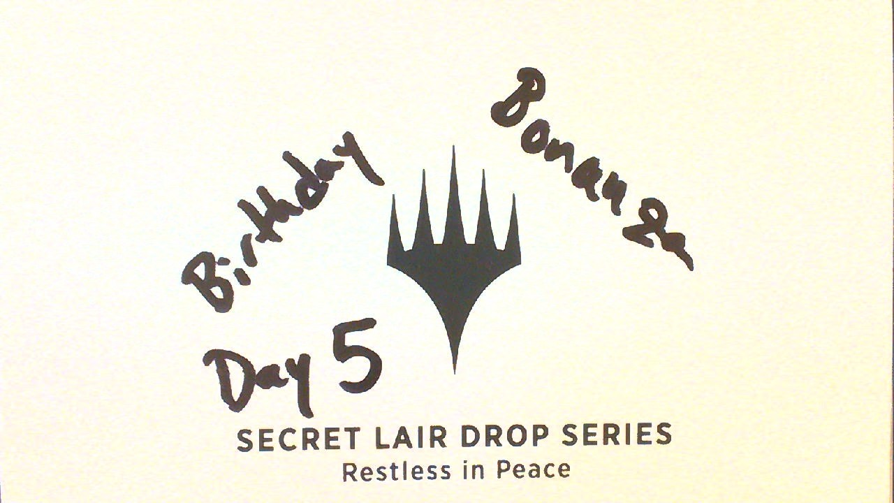 Secret Lair 2019 Restless in Peace - Day 5 Birthday Bonanza 2026