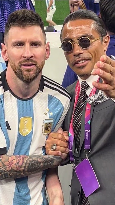 🧂Salt Bae got aggressive with Messi, World Cup trophy 🏆 | #shorts
