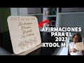 Afirmaciones para el 2023 en Madera XTOOL M1