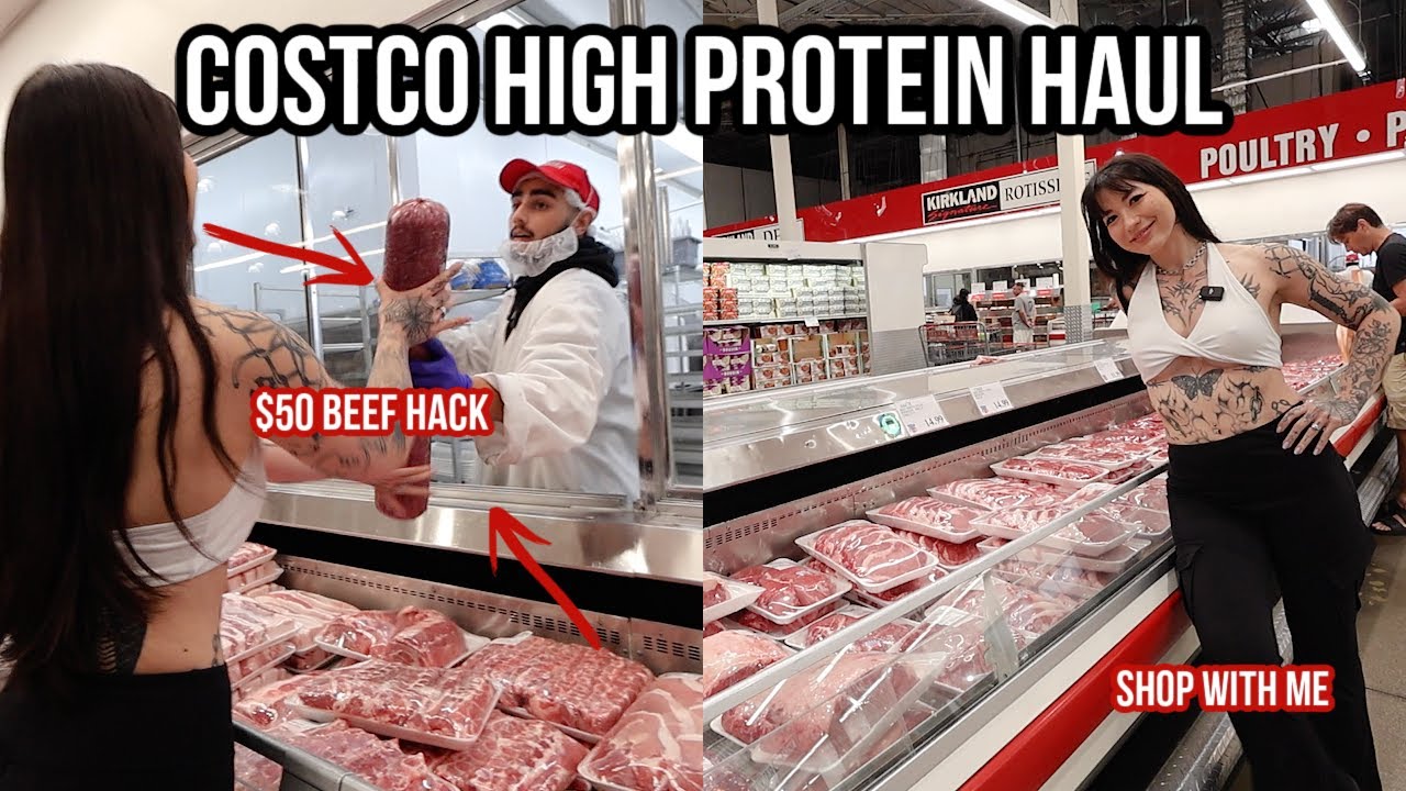 COSTCO HIGH PROTEIN HAUL | shop with me