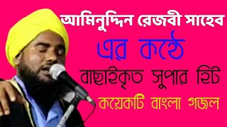 আমিনুদ্দিন রেজবীর কন্ঠে বাছাইকৃত কয়েকটি সুপারহিট গজল।।maulana aminuddin rejbi saheb naat sarif