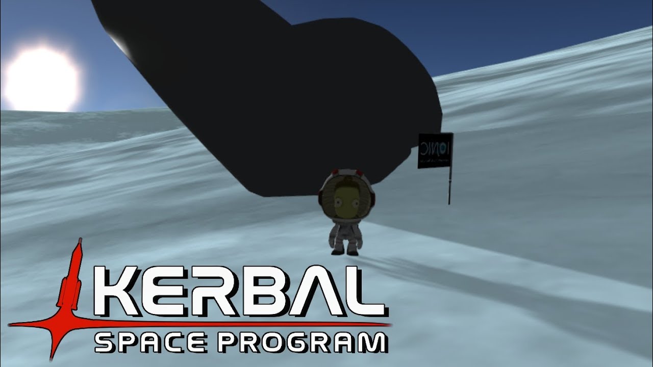 Kerbal Space Program - Crashed UFO At The North Pole - YouTube