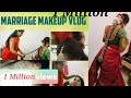Marriage makeup vlog | South Indian simple traditional makeup | #marriagevlog #bridalmakeover