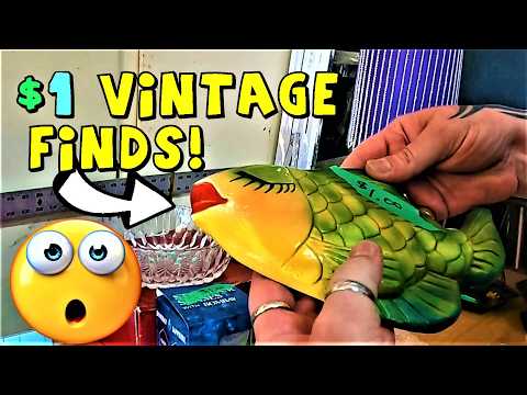 Ep722:  AWESOME Finds At This Vintage MCM Garage Sale!!  🤯🤯 thumbnail