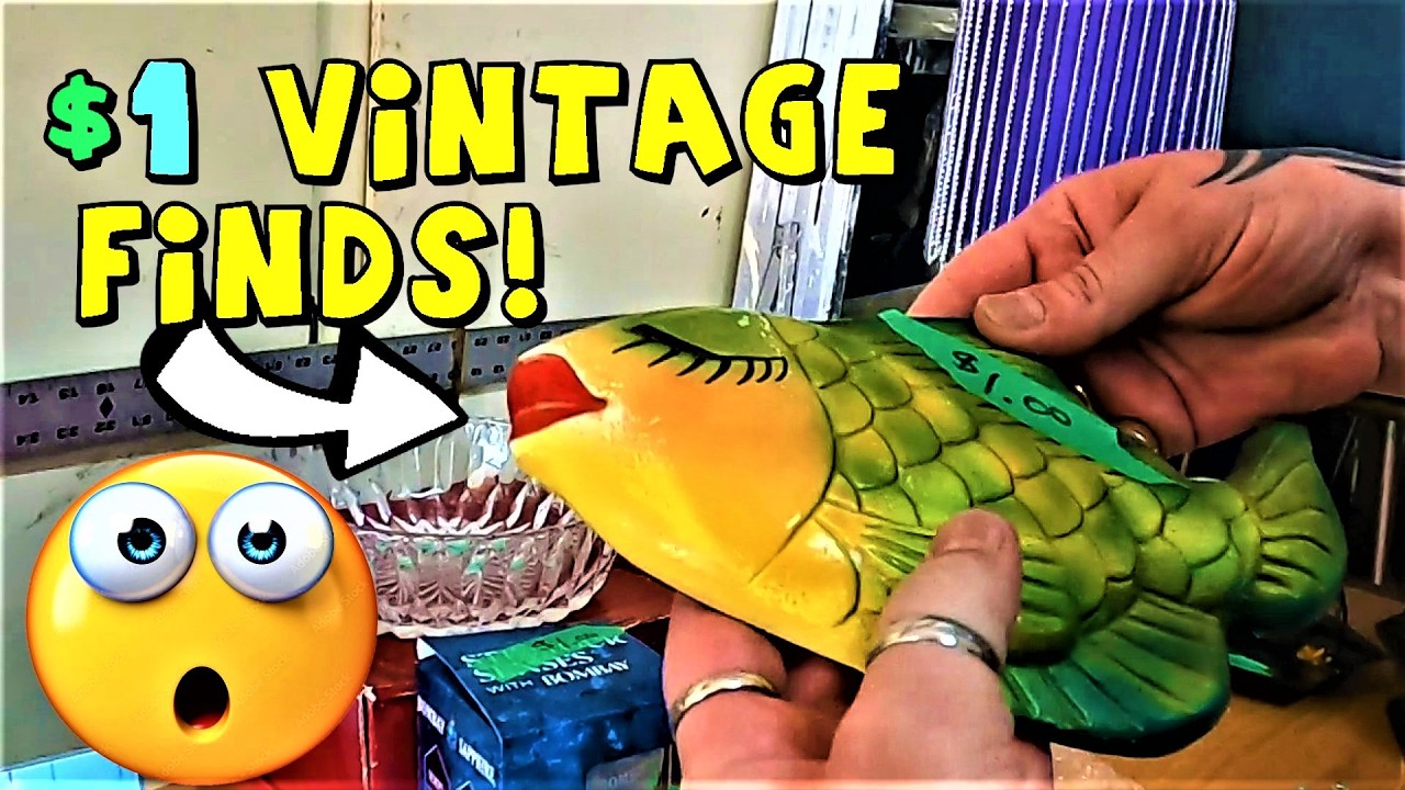 Ep722:  AWESOME Finds At This Vintage MCM Garage Sale!!  🤯🤯