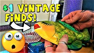 Ep722:  This Garage Sale Was FULL Of Vintage Finds!  😯😯