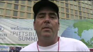 PA: Bill Yocum, Steamfitters Local 449, at G20 Clean Energy Jobs Rally