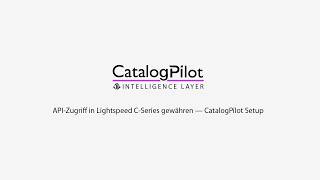 Api-Zugriff In Lightspeed C-Series Gewähren Catalogpilot Setup