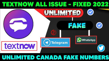 textnow all signup problem solution 2022|2ndline canada area code for whatsapp and telegram