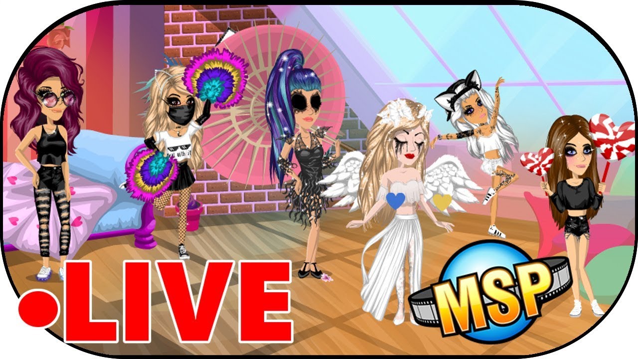 MOVIESTARPLANET ★ kleine Party am Abend und so I MSP LIVE - YouTube