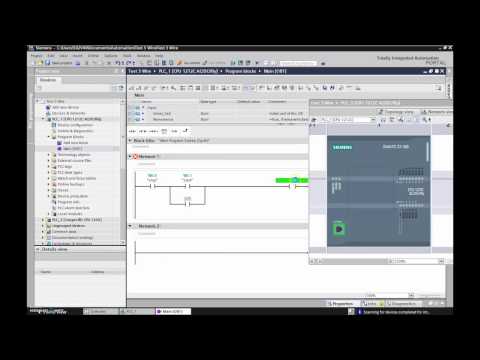 Siemens TIA Portal Tutorial (Configuring your S7-1200 PLC)