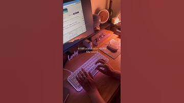 Let Yourself in Comfortable Typing with K68SE#shorts #asmr #typing #cozy #kemove