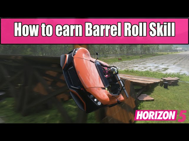 Forza Horizon 5: How to gain unlimited skill points with Barrel Rolls