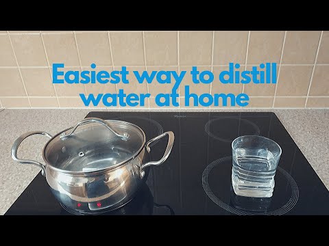 How to make distilled water at home (EASIEST WAY!)
