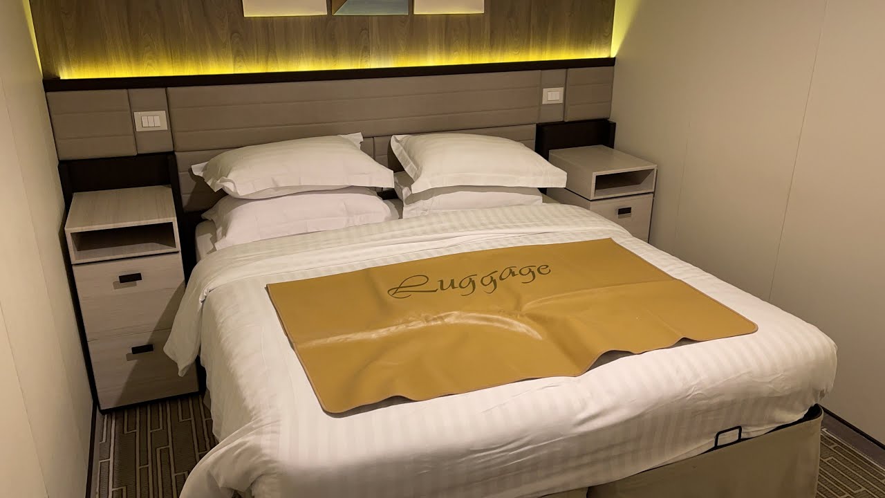 P&O Britannia Inside Cabin A207 Tour & Mini Review YouTube