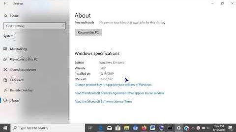 How to Check Computer  Specs in Windows 10