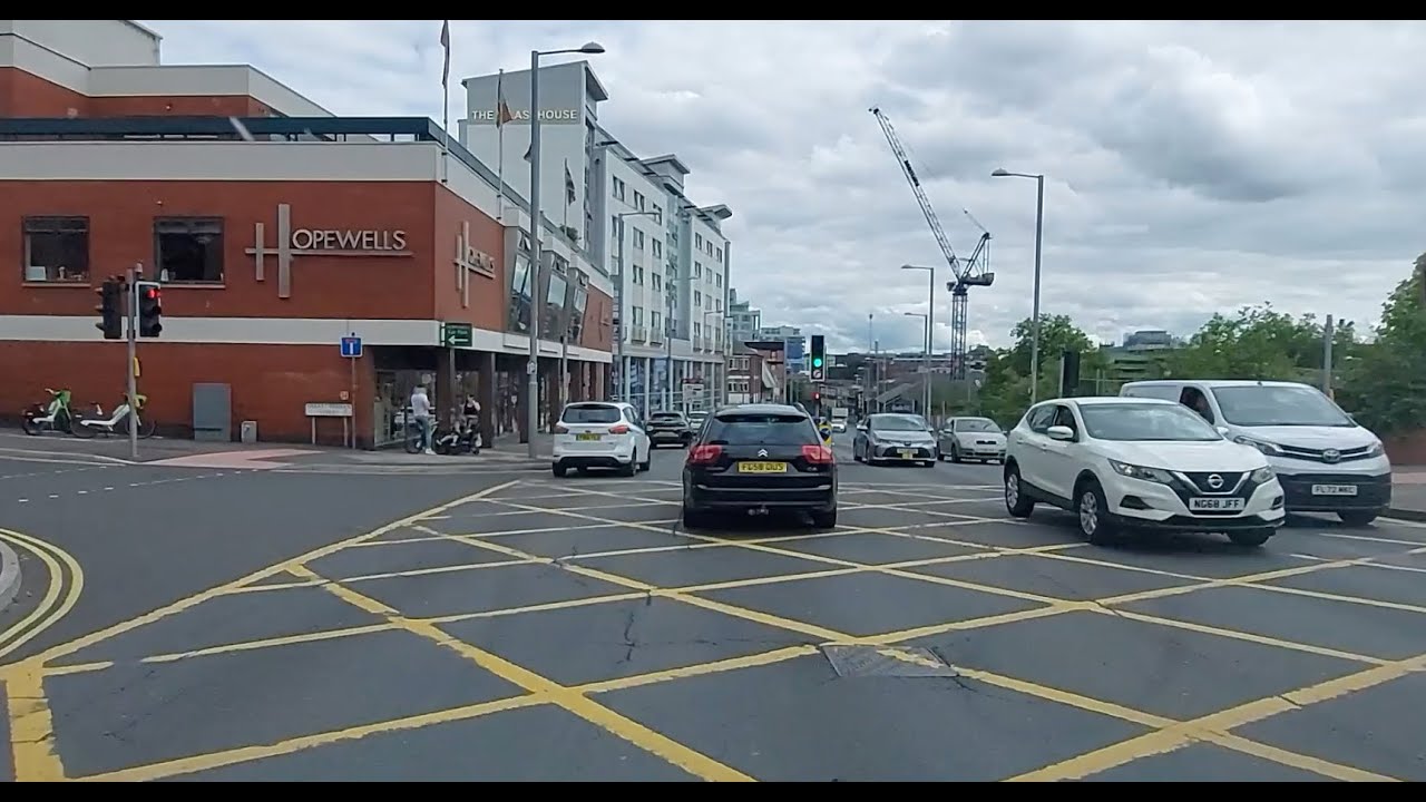 Edwinstowe To Nottingham Centre England Drive With Me 2023