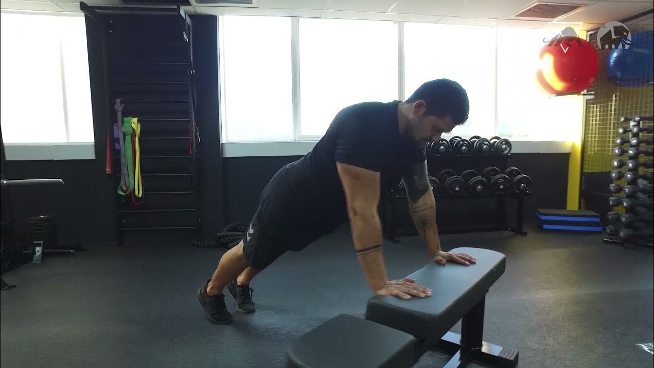 Elevated Narrow Push Up YouTube