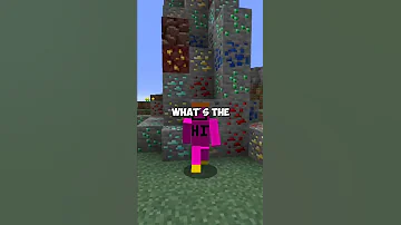 This Ore Was In Minecraft For One Day 