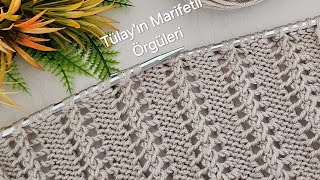 Elegant and Easy Knitting Pattern for Vest, Shawl and Blouse by Tülay'ın Marifetli Örgüleri 20,318 views 4 days ago 12 minutes, 43 seconds