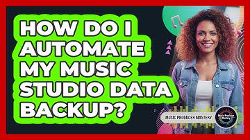 How Do I Automate My Music Studio Data Backup?