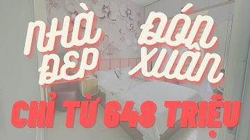 NHÀ ĐẸP ĐÓN TẾT CHỈ TỪ 6XX TRIỆU ( DC: TT TP BẾN CÁT - Giáp KCN, Chợ, Trường Học, Bệnh Viện....)