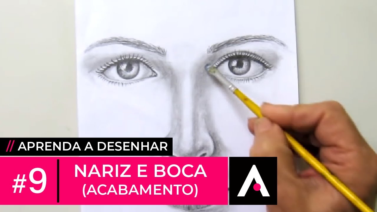 Como Desenhar Boca Feminina [VÍDEO + TUTORIAL] - Desenhos Realistas