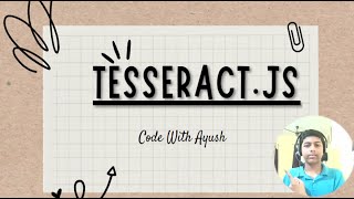 Quickstart With Tesseract.js