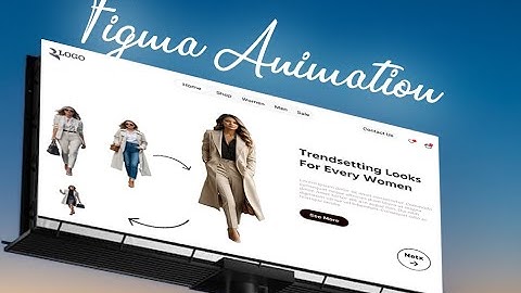 Figma Tutorial: Women’s Fashion Website Animations | UI/UX Motion Design #grptrend