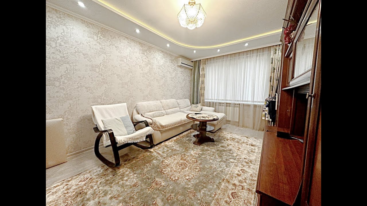 Шикарная двухкомнатная квартира 52 кв.м. с евроремонтом, мебелью на ...