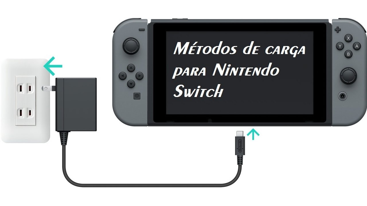 Tutorial: Métodos y alternativas para cargar la Nintendo Switch 