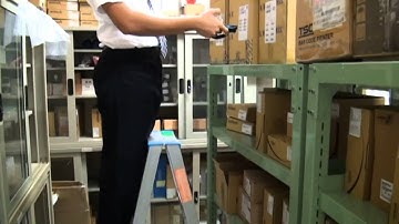 Unitech PA700 drop test - padec na tla HD