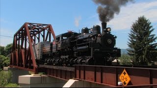 Elkins Steam  Western Maryland Shay #6   2008 MSR&LHA Special Event