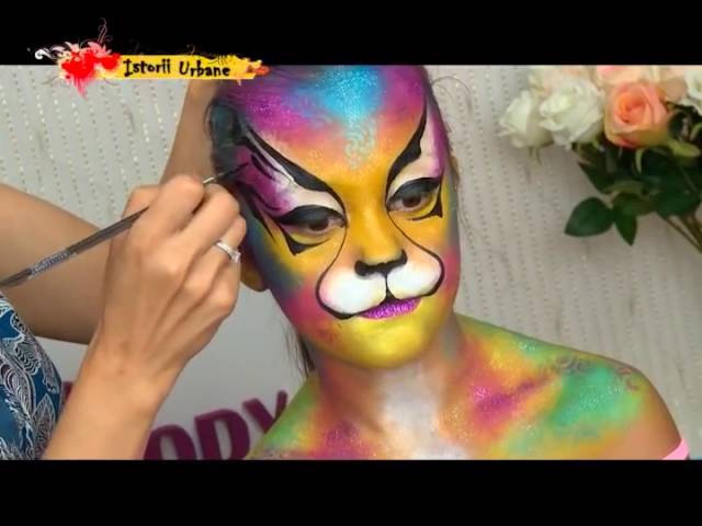 Facepainting – How to Paint a Tiger Face « Agostino Arts