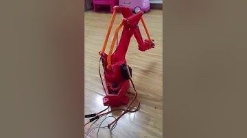 ESP8266 robot arm control (web server)