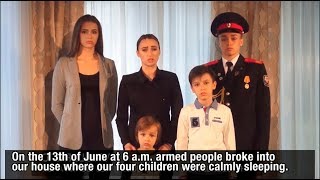 The Address Of Alexander Shestun's Family To Vladimir Putin