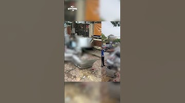 Tài Xế Container Làm Rơi Cuộn Thép Đè Bẹp Ô Tô Có Thể Bị Xử Lý Hình Sự - BÁO GIAO THÔNG #shorts