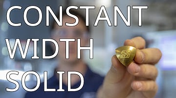 Adam Velardi Machines a Constant Width Solid
