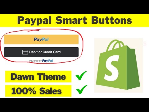 Dawn Theme - How to Add PayPal Smart Buttons in Shopify Store | Boost Sales