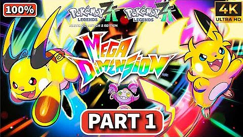Pokemon Legends Z-A - MEGA DIMENSION DLC Gameplay Walkthrough Part 1 (4K)