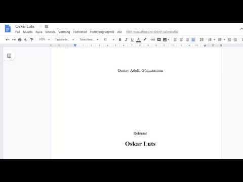 Video: Kuidas teha Google Docsis flaieri malli?