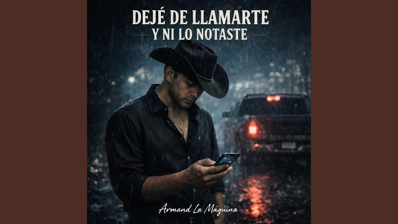 DEJÉ DE LLAMARTE Y NI LO NOTASTE