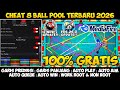 GRATIS‼️CHEAT 8 BALL POOL TERBARU 2025 AIM TOOL GARIS PANJANG MOD MENU GRATIS 😜🤑