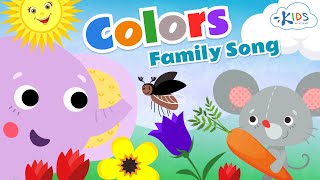 Colors Family Song | Cover Finger Family Song -  Children Song - Nursery Rhymes | Kids Academy