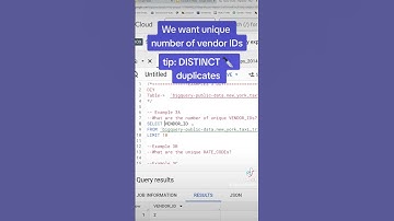 distinct kills duplicates #dataanalytics #datascience #beginnercoder #coding #sql #bigquery