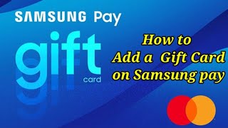 How to Add a Gift Card on Samsung pay screenshot 4